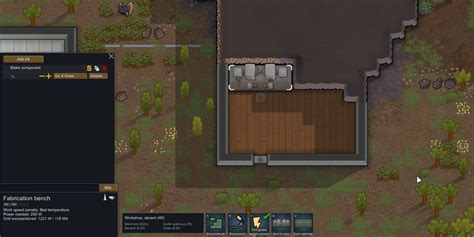 component rimworld|Fabrication bench .
